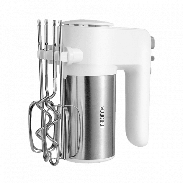 Ручной миксер YOULG Egg Machine YG9106 (White/Белый) 