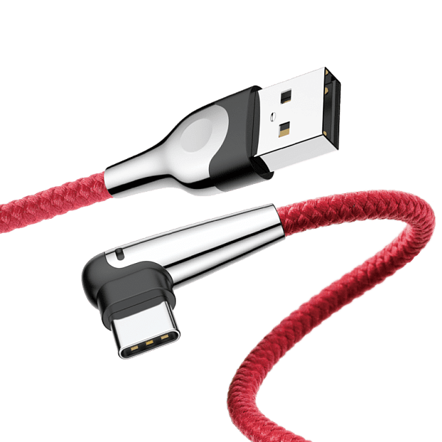 Кабель Baseus MVP Mobile Game Cable USB For Type-C 2A 2m (Red/Красный) 