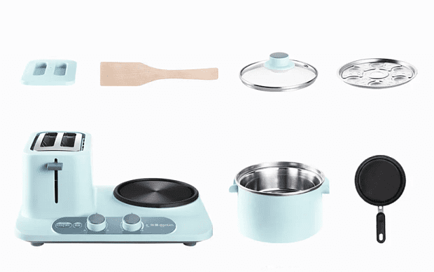 Плита и тостер Donlim Multi-Function Breakfast Machine (Pink) : характеристики и инструкции - 3