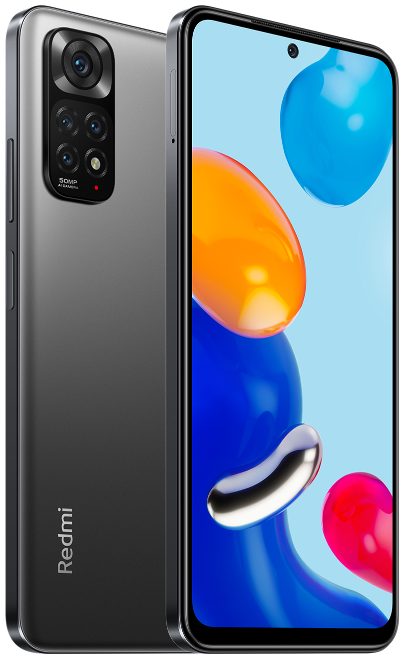 Смартфон Redmi Note 11 NFC 4Gb/64Gb (Grey) RU - купить в Москве дешево в  интернет-магазине XIACOM