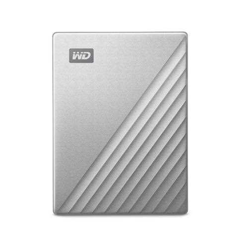 Внешний Жесткий диск Western Digital My Passport Ultra (Metal Edition) WDBFTM0040BSL-WESN 4TB 2.5 USB 3.1/USB-C silver (E1B) - 2