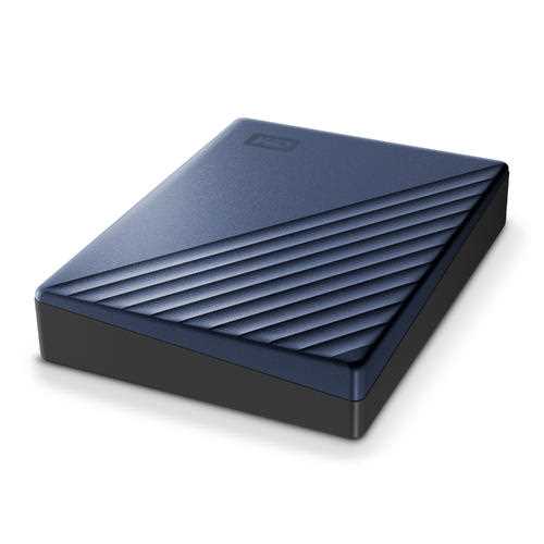 Внешний Жесткий диск Western Digital My Passport Ultra (Metal Edition) WDBFTM0040BBL-WESN 4TB 2.5 USB 3.1/USB-C blue (E1B) - 3