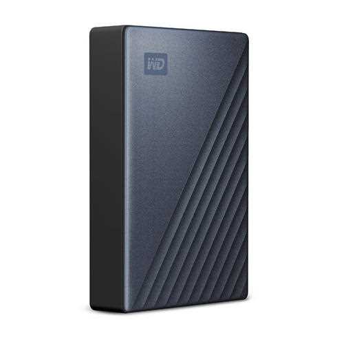 Внешний Жесткий диск Western Digital My Passport Ultra (Metal Edition) WDBFTM0040BBL-WESN 4TB 2.5 USB 3.1/USB-C blue (E1B) - 5