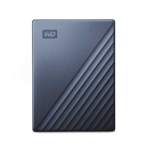 Внешний Жесткий диск Western Digital My Passport Ultra (Metal Edition) WDBFTM0040BBL-WESN 4TB 2.5 USB 3.1/USB-C blue (E1B) - 2