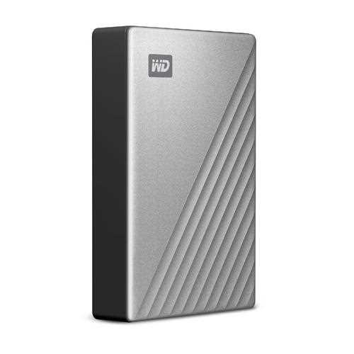 Внешний Жесткий диск Western Digital My Passport Ultra for Mac WDBPMV0040BSL-WESN 4TB 2.5 USB 3.1/USB-C silver (F1B) - 1