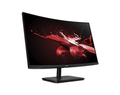 Монитор ACER LCD ED270Xbiipx 27 16:9 1920х1080(FHD) VA, Curved,240 Гц, 250cd/m2, H178/V178, 100M:1, 16.7M, 5ms, 2xDVI, 2xHDMI, DP, Black - 1