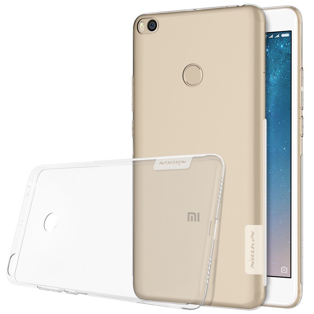 Силиконовый чехол для Xiaomi Mi Max 2 Nillkin TPU Case (Transparent) -  купить в Москве с доставкой чехол для Сяоми 2 Нилкин (Прозрачный)