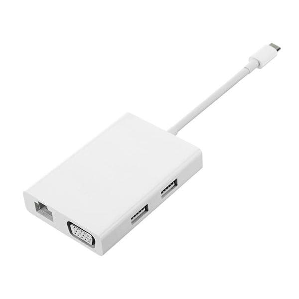 Mi USB-C to VGA and Gigabit Ethernet Multi-Adapter