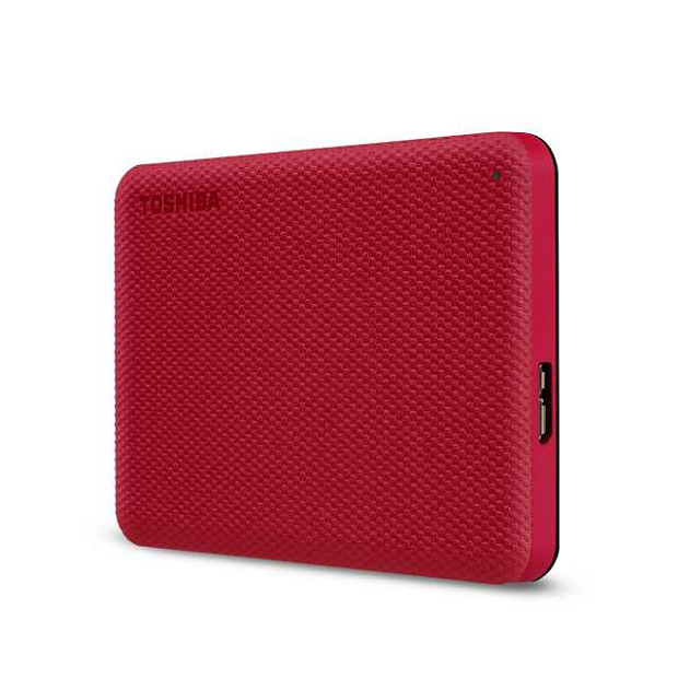 Внешний жесткий диск TOSHIBA Canvio Advance HDTCA20ER3AA/HDTCA20ER3AAU 2TB 2.5 USB 3.2 Gen 1 red - 2