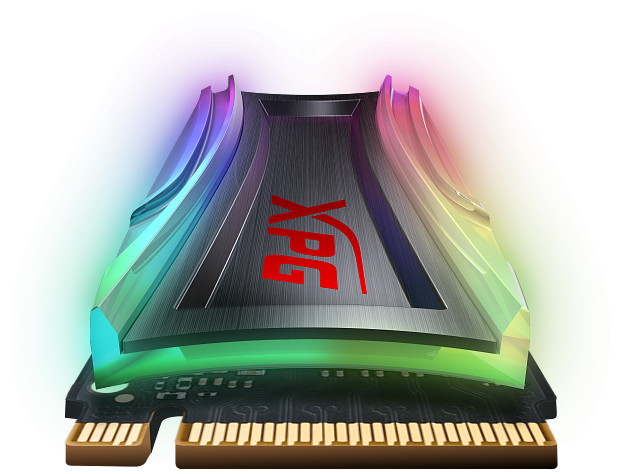 Твердотельный накопитель ADATA SSD SPECTRIX S40G, 256GB, M.2(22x80mm), NVMe 1.3, PCIe 3.0 x4, 3D TLC, R/W 3500/1200MB/s, IOPs 210 000/230 000, DRAM b : характеристики и инструкции - 5