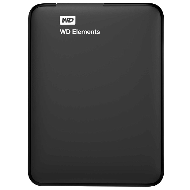 Внешний Жесткий диск Western Digital Elements Portable WDBU6Y0020BBK-WESN 2TB 2.5 5400 RPM USB 3.0 Black (C6B) - 5