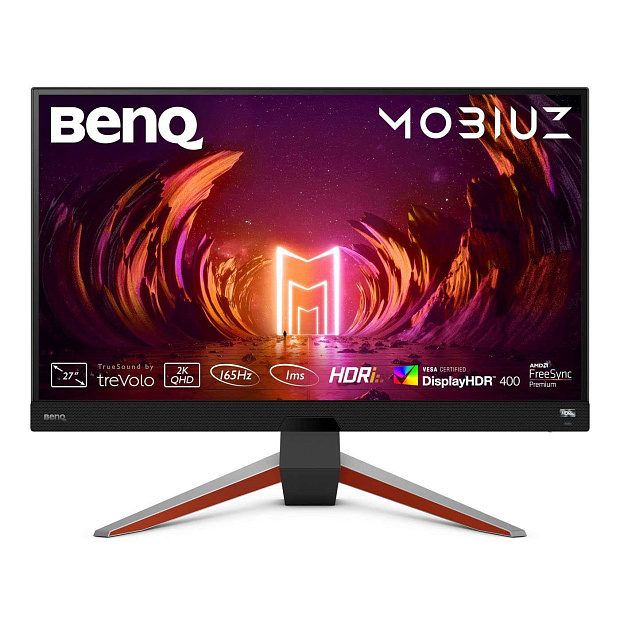 Монитор BenQ EX2710Q LCD 27 16:9 2560х1440(WQHD) IPS, 165 Гц, 250cd/m2, H178/V178, 1000:1, 2M:1, 1,07 миллиардов цветов, 1ms, VGA, 2xHDMI, DP, USB - 2