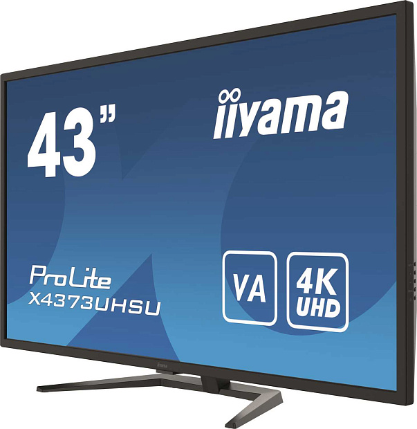 Монитор LCD 108 cm (42.5) IIYAMA X4373UHSU-B1 - 1