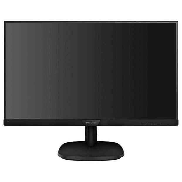 Монитор Philips LCD 27 16:9 1920х1080(FHD) IPS, nonGLARE, 250cd/m2, H178/V178, 1000:1, 10M:1, 16.7M, 4ms, VGA, DVI, HDMI, Tilt, 3Y, Black - 1