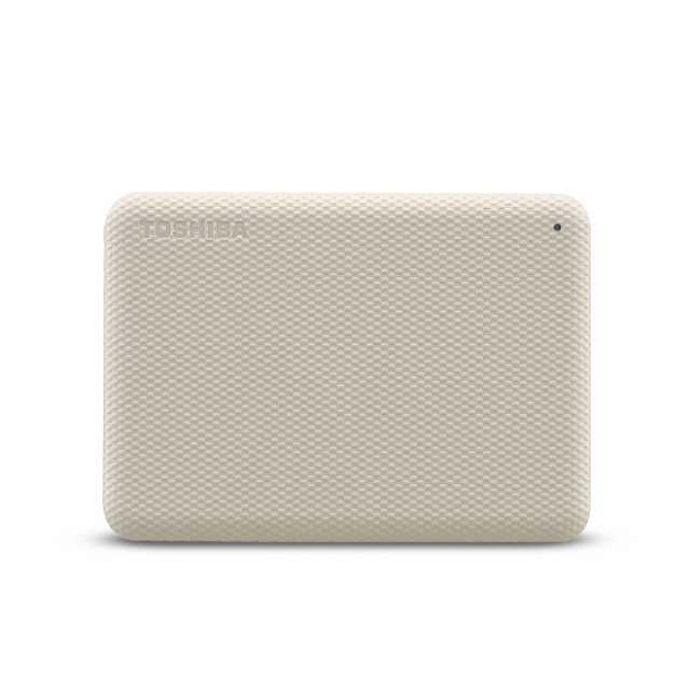 Внешний жесткий диск TOSHIBA Canvio Advance HDTCA10EW3AA/HDTCA10EW3AAH 1TB 2.5 USB 3.2 Gen 1 beige (white) - 2