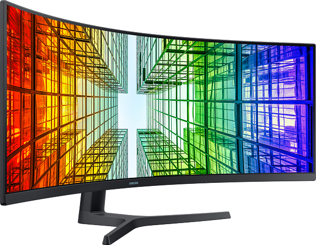 ЖК монитор Samsung S49A950UII 49 ultrаwide 32:9 curved VA monitor, 5120x1440, R=1800 mm, 4ms(GtG), 400 cd/m2, MEGA DCR( static 30 - 3