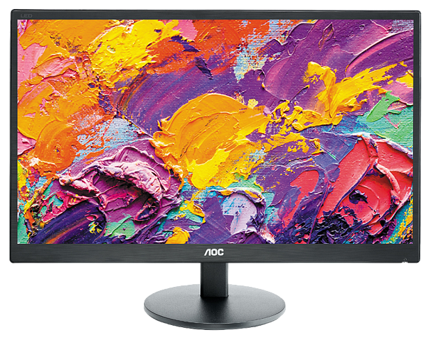 Монитор AOC e2270Swn 21,5 (16:9) 1920х1080 TN, nonGLARE, 200cd/m2, H90/V65, 20М:1, 5ms, VGA, Tilt, 3Y, Black - 10