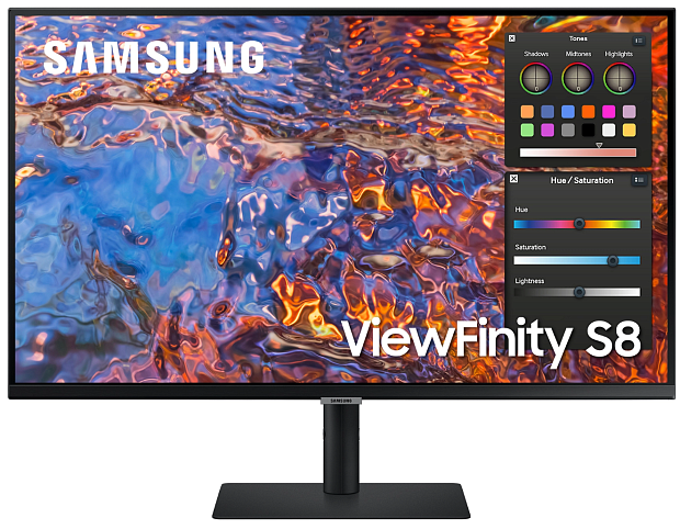 ЖК монитор Samsung S32B800PXI 32 Wide IPS monitor, 38402160, 5(GtG)ms, 600 cd/m2, MEGA DCR(static 1000:1), 178/178, DP, HDMI, - 2