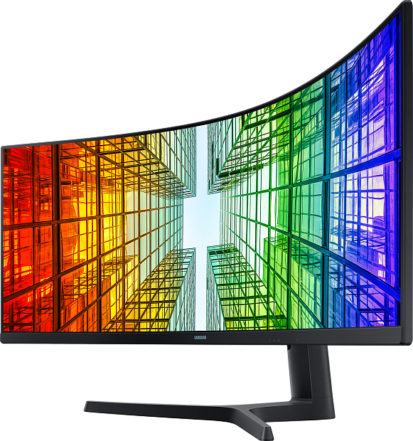 ЖК монитор Samsung S49A950UII 49 ultrаwide 32:9 curved VA monitor, 5120x1440, R=1800 mm, 4ms(GtG), 400 cd/m2, MEGA DCR( static 30 - 6