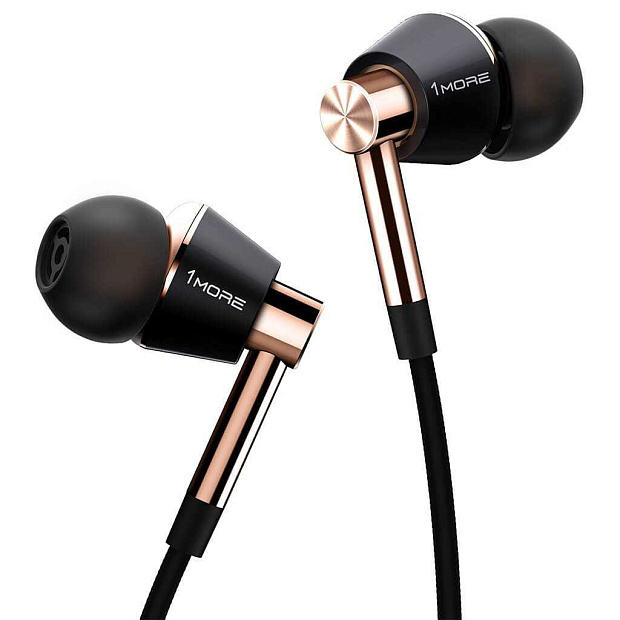 Наушники 1MORE Triple-Driver In-Ear Headphones (Gold) RU - 2