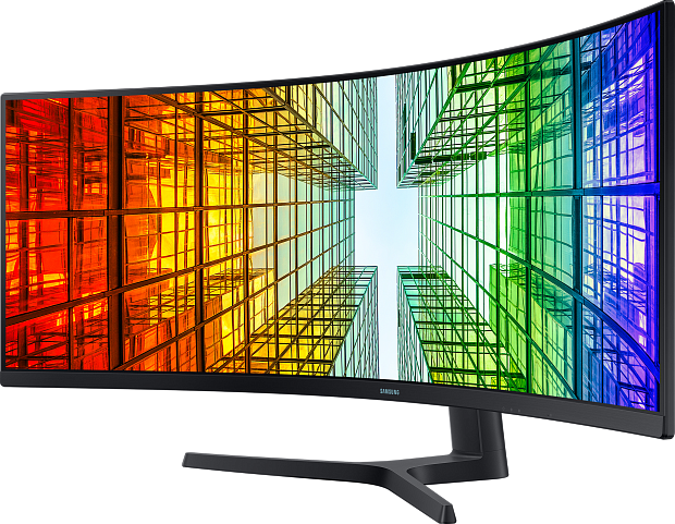 ЖК монитор Samsung S49A950UII 49 ultrаwide 32:9 curved VA monitor, 5120x1440, R=1800 mm, 4ms(GtG), 400 cd/m2, MEGA DCR( static 30 - 4