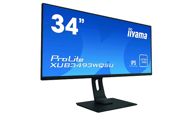 Монитор LCD 34 IIYAMA XUB3493WQSU-B1 - 1