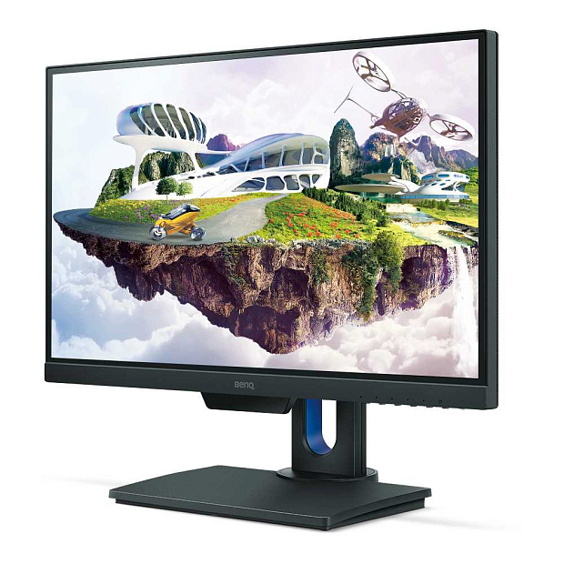 Монитор BenQ PD2500Q LCD 25 16:9 2560х1440(WQHD) IPS, 60 Гц, 350cd/m2, H178/V178, 1000:1, 20M:1, 16.7M, 14ms, VGA, HDMI, 2xDP, USB-Hub, Height adj - 2