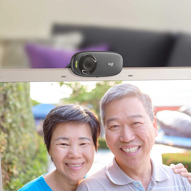 Веб-камера Logitech C310 (HD 720p/30fps, фокус постоянный, угол обзора 60, кабель 1.5м) (M/N: V-U0015) - 1