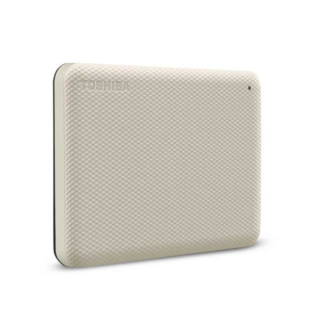 Внешний жесткий диск TOSHIBA Canvio Advance HDTCA20EW3AA/HDTCA20EW3AAH 2TB 2.5 USB 3.2 Gen 1 beige (white) - 1