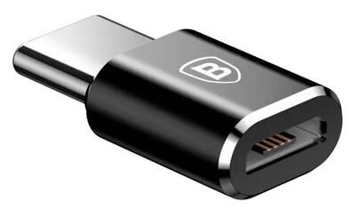 Переходник Baseus OTG с MicroUSB (F) на TypeC CAMOTG-01 (Black) - 7 Переходник Baseus OTG с MicroUSB (F) на TypeC CAMOTG-01 (Black) - 7