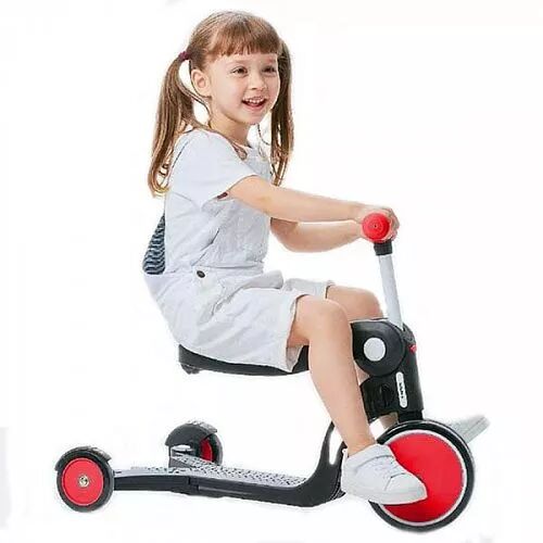 Детский самокат-беговел BEBEHOO Multi-function Deformation Stroller 5-in-1 (Red/Красный) - 3 Детский самокат-беговел BEBEHOO Multi-function Deformation Stroller 5-in-1 (Red/Красный) - 3