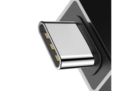 Переходник BASEUS Exquisite OTG, Type-C - USB, 2.4А, черный, OTG - 3 Переходник BASEUS Exquisite OTG, Type-C - USB, 2.4А, черный, OTG - 3