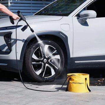 Набор для уборки HOTO Car Wash Kit (ведро складное, тряпка, губка) (Yellow) - 4 Набор для уборки HOTO Car Wash Kit (ведро складное, тряпка, губка) (Yellow) - 4