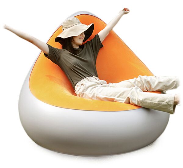 Надувное кресло Hydsto Automatic Inflatable Sofa (Orange) - 1 Надувное кресло Hydsto Automatic Inflatable Sofa (Orange) - 1