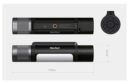 Многофункциональный фонарик NexTool Natuo Outdoor 12-в-1 Thunder Music Flashlight (Black) - 6 Многофункциональный фонарик NexTool Natuo Outdoor 12-в-1 Thunder Music Flashlight (Black) - 6