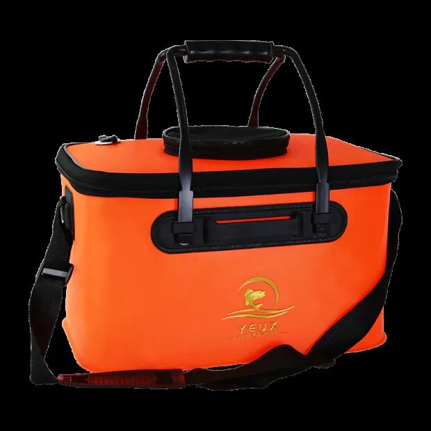 Рыболовное ведро Yeux Outdoor Foldable Fishing Bucket YTDS2210 22L (Orange) - 1 Рыболовное ведро Yeux Outdoor Foldable Fishing Bucket YTDS2210 22L (Orange) - 1