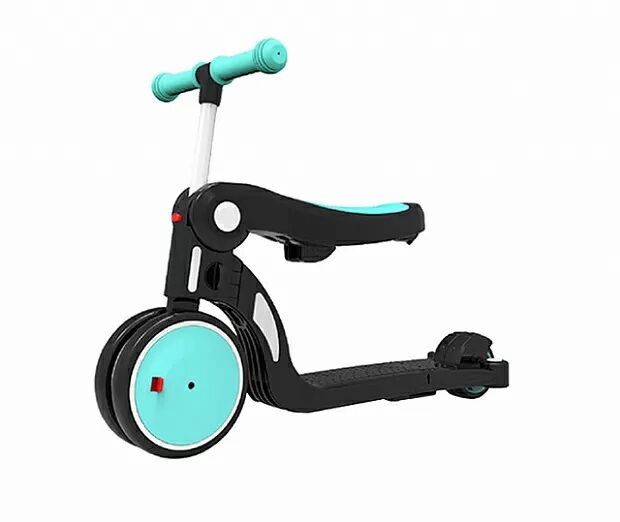 Детский самокат-беговел BEBEHOO Multi-function Deformation Stroller 5-in-1 (Blue/Голубой) - 1 Детский самокат-беговел BEBEHOO Multi-function Deformation Stroller 5-in-1 (Blue/Голубой) - 1