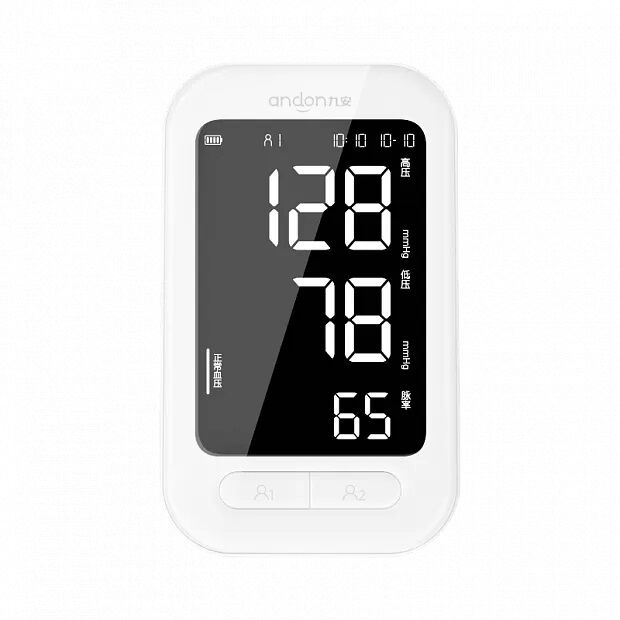 Тонометр Andon Smart Blood Pressure Monitor (White/Белый) - 1 Тонометр Andon Smart Blood Pressure Monitor (White/Белый) - 1
