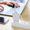 СЗУ BOROFONE BA37A Speedy 2xUSB, 2.4А кабель MicroUSB, 1м (белый) - 2 СЗУ BOROFONE BA37A Speedy 2xUSB, 2.4А кабель MicroUSB, 1м (белый) - 2