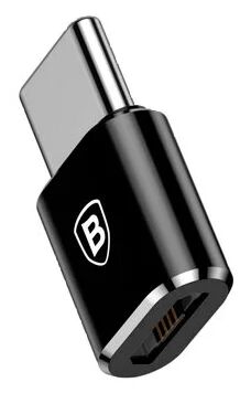 Переходник Baseus OTG с MicroUSB (F) на TypeC CAMOTG-01 (Black) - 5 Переходник Baseus OTG с MicroUSB (F) на TypeC CAMOTG-01 (Black) - 5