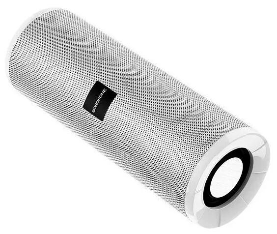 Bluetooth колонка BOROFONE BR1 Beyond Sportive, BT 5.0, 5Wх2, AUX/microSD/USB/FM (серый) - 3 Bluetooth колонка BOROFONE BR1 Beyond Sportive, BT 5.0, 5Wх2, AUX/microSD/USB/FM (серый) - 3