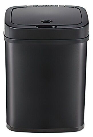Умное мусорное ведро Ninestars Stainless steel Sensor Trash Can 12 L DZT-12-5 (Black) - 3 Умное мусорное ведро Ninestars Stainless steel Sensor Trash Can 12 L DZT-12-5 (Black) - 3