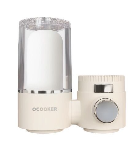 Проточный фильтр для воды на кран QCOOKER CS-LSLT-06 для удаления хлора (White) - 1