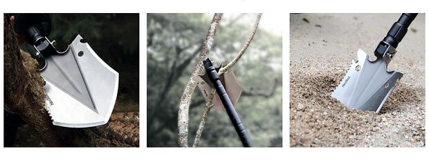 Многофункциональная лопата Nextool Shovel 100 см (Black) - 3 Многофункциональная лопата Nextool Shovel 100 см (Black) - 3