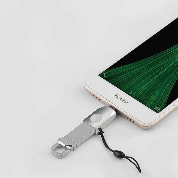 Переходник Hoco UA10 UA10, OTG, USB 3.0 (F) - microUSB (M) серебристый - 1 Переходник Hoco UA10 UA10, OTG, USB 3.0 (F) - microUSB (M) серебристый - 1