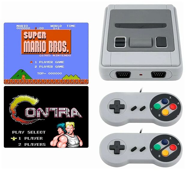Игровая приставка Super Mini SFC 620 Games - 3 Игровая приставка Super Mini SFC 620 Games - 3