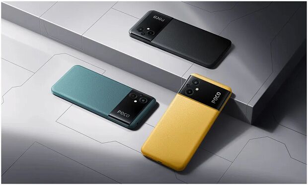 Смартфон Poco M5 6/128 ГБ Global, желтый - 3 Смартфон Poco M5 6/128 ГБ Global, желтый - 3