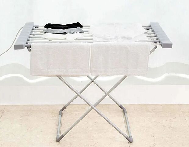 Электрическая сушилка для белья Qindao Constant Temperature Electric Folding Drying (Silver) - 3 Электрическая сушилка для белья Qindao Constant Temperature Electric Folding Drying (Silver) - 3