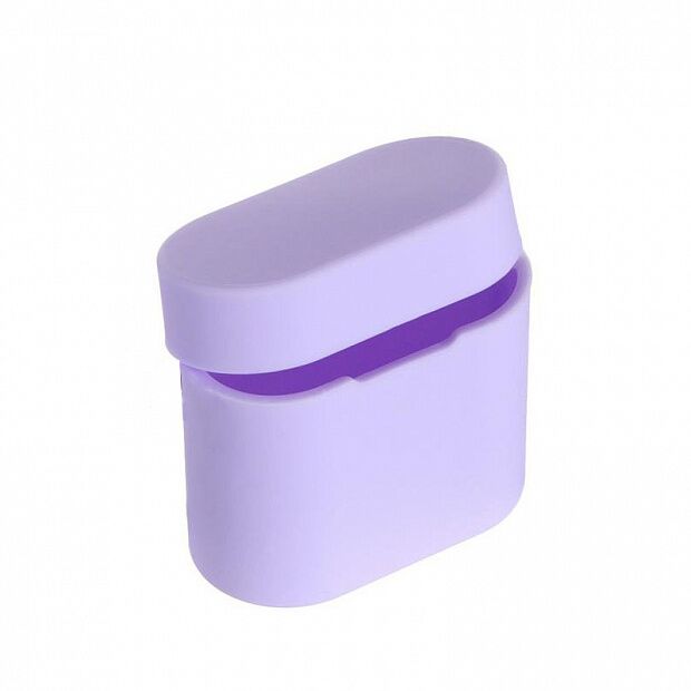 Силиконовый чехол для наушников Xiaomi Airdots Pro 2 / Air 2 (Purple/Фиолетовый) 