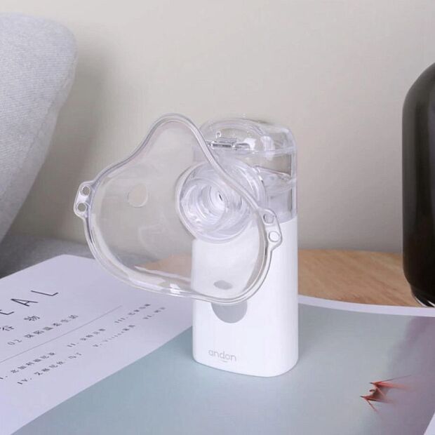 Ингалятор/Небулайзер Andon VP-M3A Micro Mesh Nebulizer (White/Белый) - 4 Ингалятор/Небулайзер Andon VP-M3A Micro Mesh Nebulizer (White/Белый) - 4